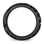 Titanium Black Ti Safari Domed 6.50mm Band