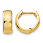 14k Hinged Hoop Earrings