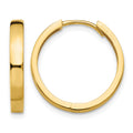 14K Hinged Hoop Earrings