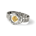 Mens Chisel Stainless Steel Champagne Dial Watch