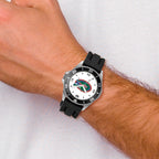 LogoArt University of Florida Collegiate Gents Silicone Strap Quartz Watch