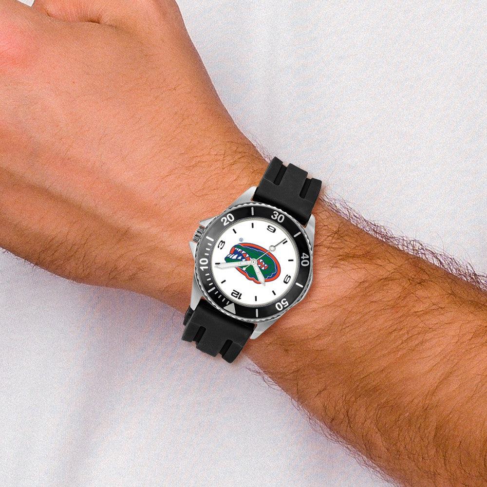LogoArt University of Florida Collegiate Gents Silicone Strap Quartz Watch