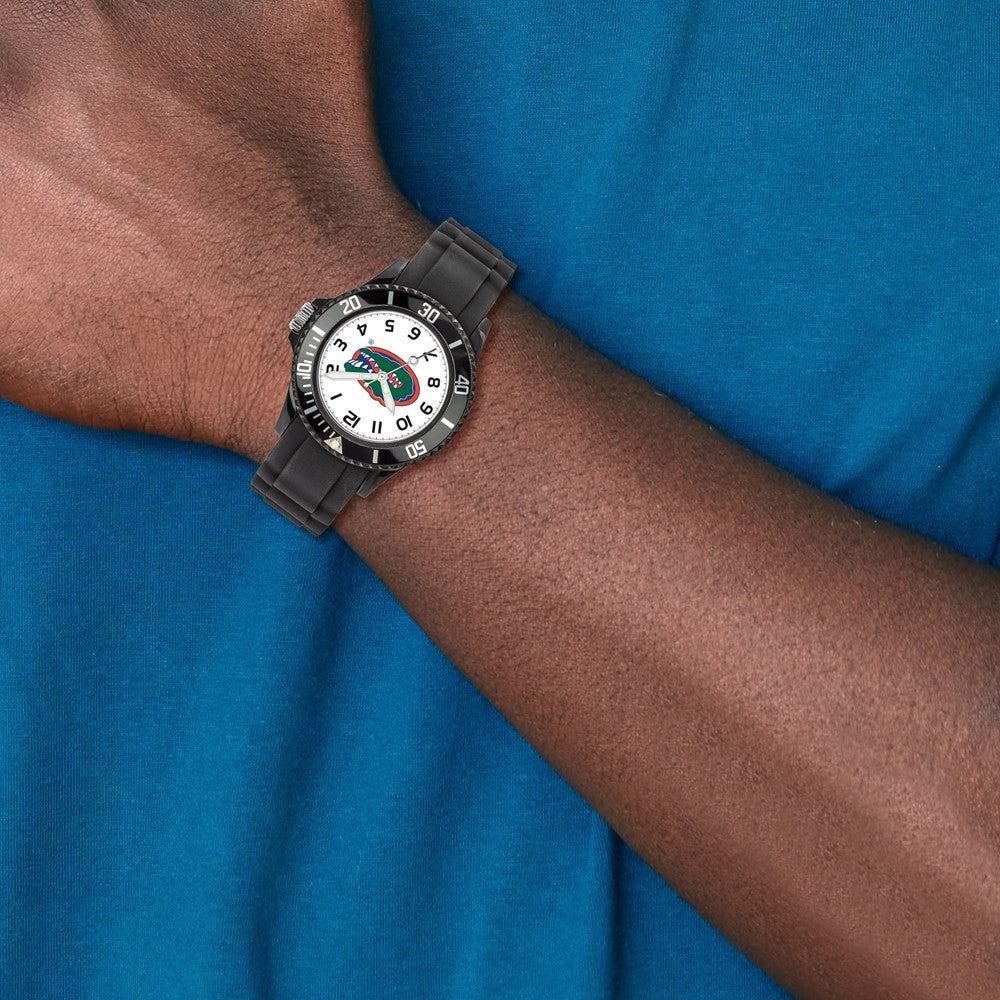 LogoArt University of Florida Scholastic Silicone Strap Quartz Watch