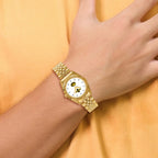 LogoArt University of Iowa Pro Gold-tone Gents Quartz Watch