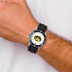 LogoArt University of Iowa Collegiate Gents Silicone Strap Quartz Watch