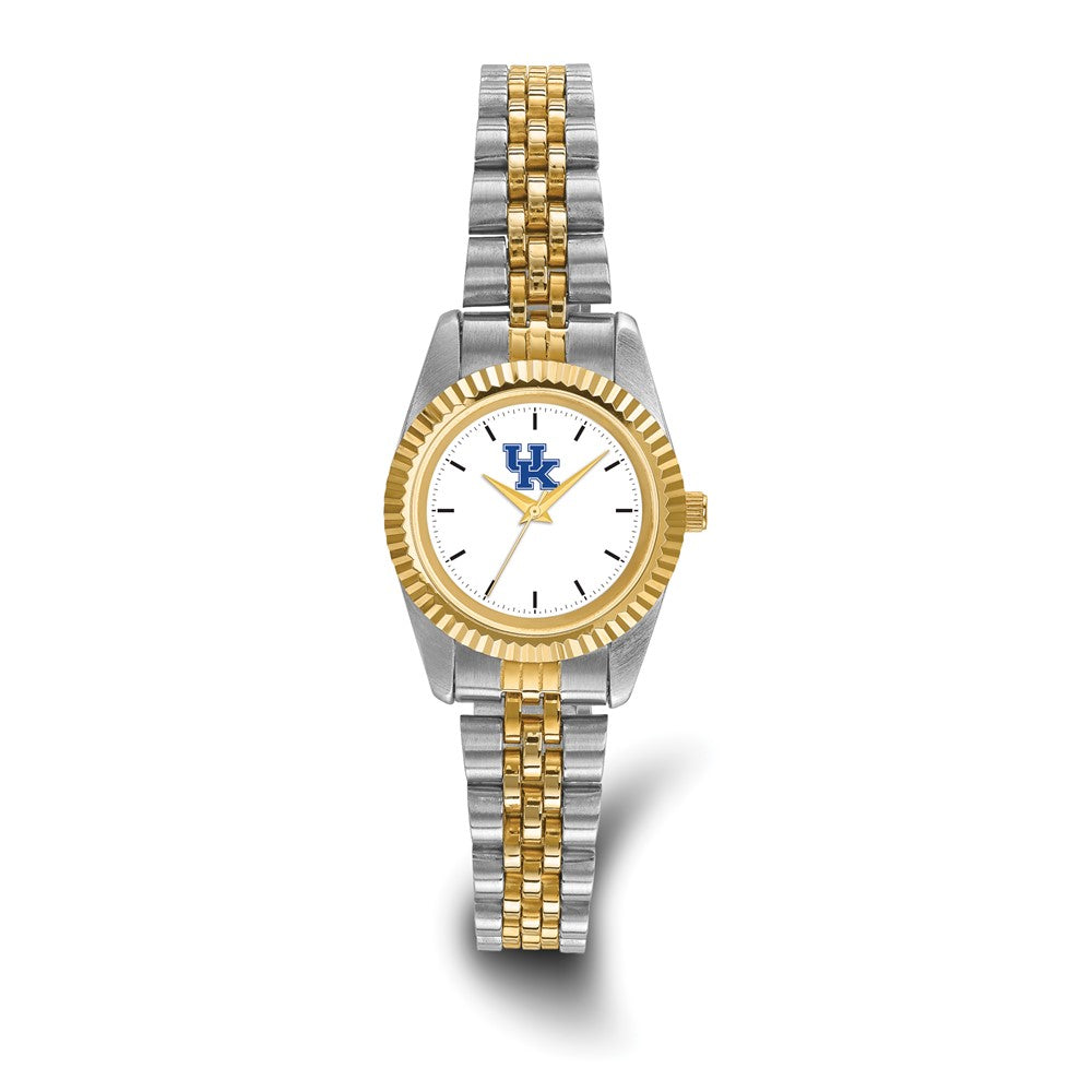 LogoArt University of Kentucky Pro Two-tone Ladies Quartz Watch