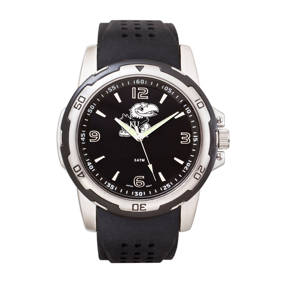 UNIV OF KANSAS STEALTH MEN'S SPORT WATCH