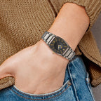 LogoArt University of Kansas Executive Black-plated Quartz Watch