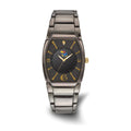 LogoArt University of Kansas Executive Black-plated Quartz Watch