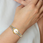 LogoArt University of Louisville Pro Two-tone Ladies Quartz Watch