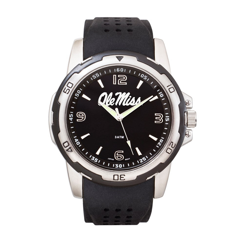 UNIV OF MISSISSIPPI STEALTH MEN'S SPORT WATCH