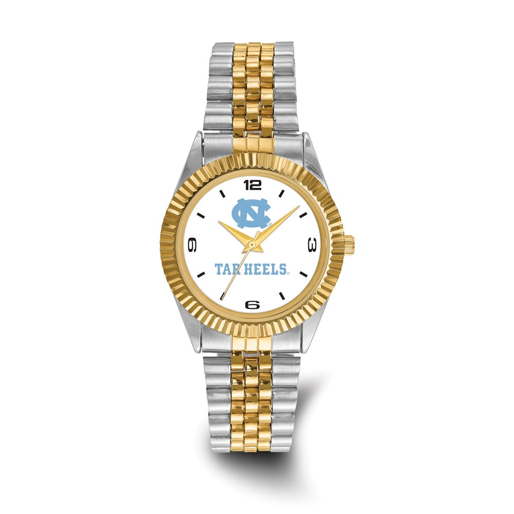 LogoArt University of North Carolina Pro Two-tone Gents Quartz Watch