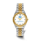 LogoArt University of North Carolina Pro Two-tone Gents Quartz Watch