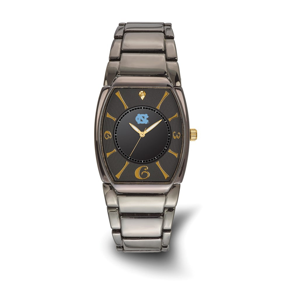 LogoArt University of North Carolina Executive Black-plated Quartz Watch
