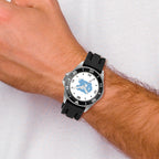 LogoArt University of North Carolina Collegiate Gents Silicone Strap Quartz Watch