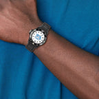 LogoArt University of North Carolina Scholastic Silicone Strap Quartz Watch