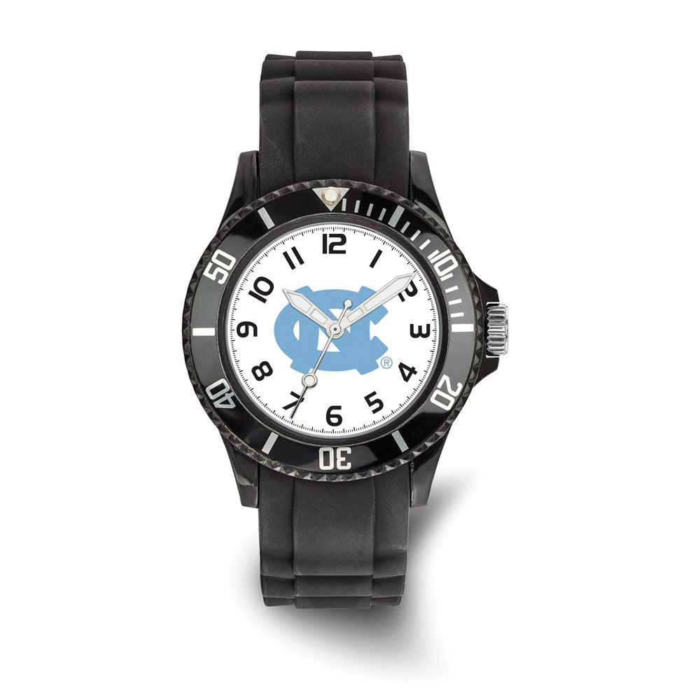 LogoArt University of North Carolina Scholastic Silicone Strap Quartz Watch