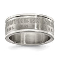 UNIV OF SOUTHERN MISS STAINLESS STEEL LOGO BAND RING SIZE 9