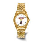 LogoArt University of South Carolina Pro Gold-tone Gents Quartz Watch