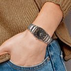 LogoArt University of South Carolina Executive Black-plated Quartz Watch
