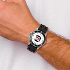 LogoArt University of South Carolina Collegiate Gents Silicone Strap Quartz Watch