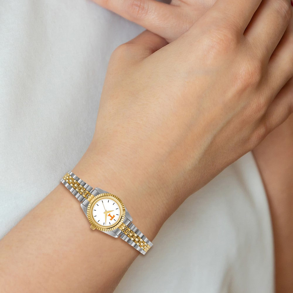 LogoArt University of Tennessee Knoxville Pro Two-tone Ladies Quartz Watch