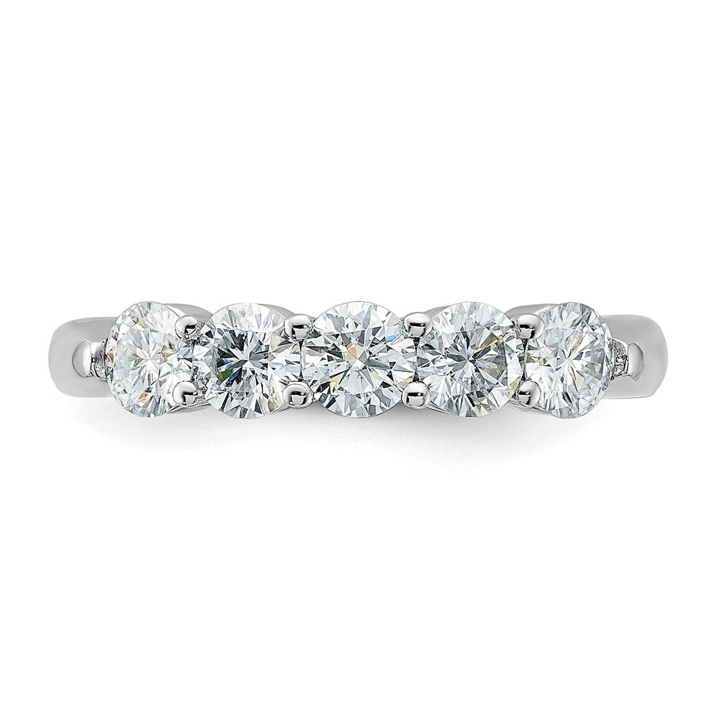 14kw 1 1/6ct. G H I True Light Moissanite Band