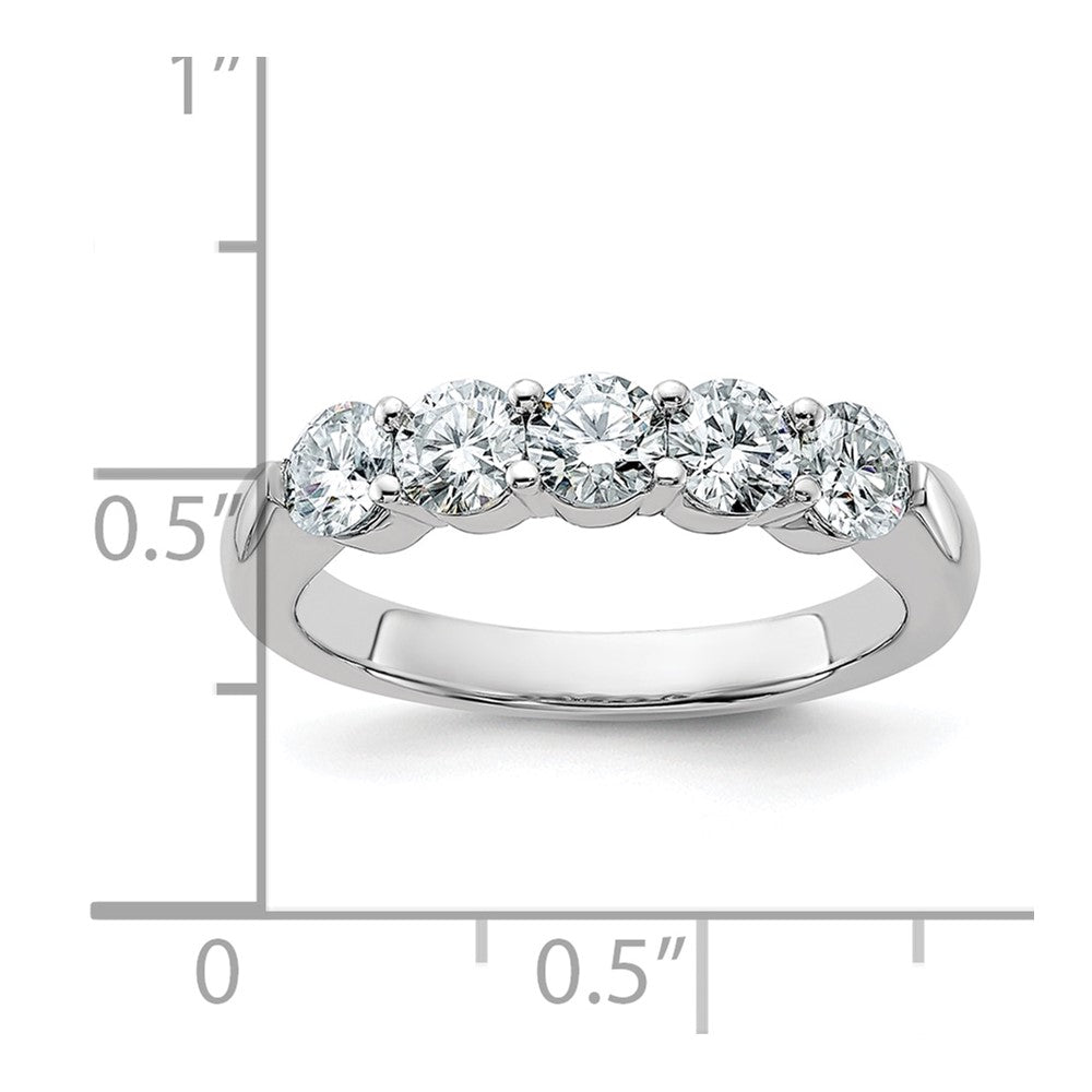 14kw 1 1/6ct. G H I True Light Moissanite Band