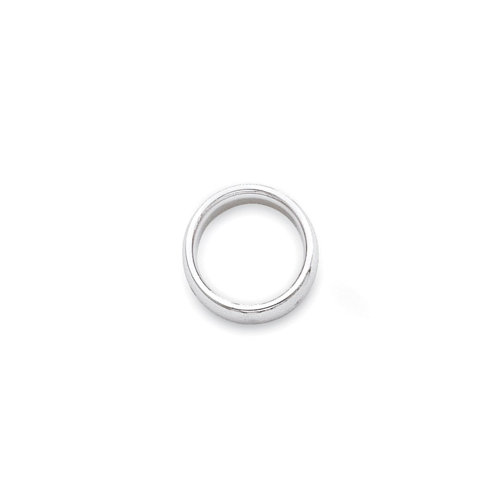 10k White Gold 3mm Standard Weight Comfort Fit Wedding Band