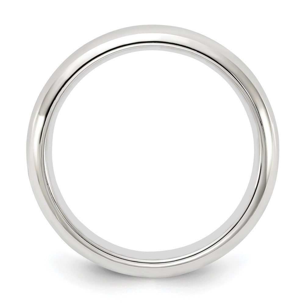 10k White Gold 4mm Standard Weight Comfort Fit Wedding Band