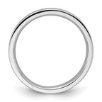 10k White Gold 3mm Standard Weight Flat Comfort Fit Wedding Band