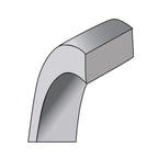 Sterling Silver 3mm Lightweight Flat Band