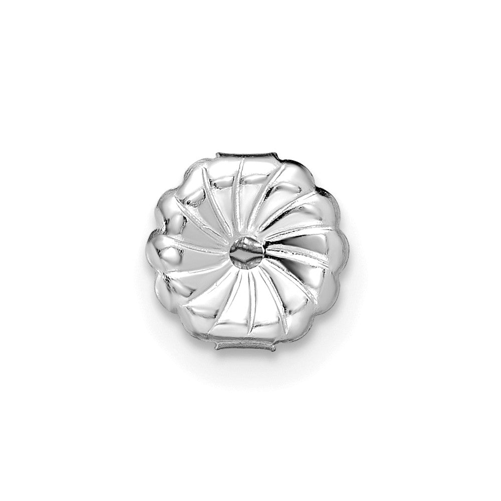 14k White Gold 2 carat Lab Grown Diamond VS/SI+ G+ Round Complete Four Prong Heavyweight Stud Earrings
