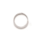 10k White Gold 2mm Half Round Wedding Band