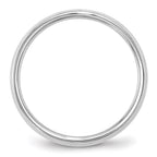 14k White Gold 2.5mm Knife Edge Comfort Fit Wedding Band
