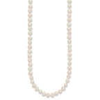 14k 4-5mm White Near-Round Freshwater Cultured Pearl Necklace