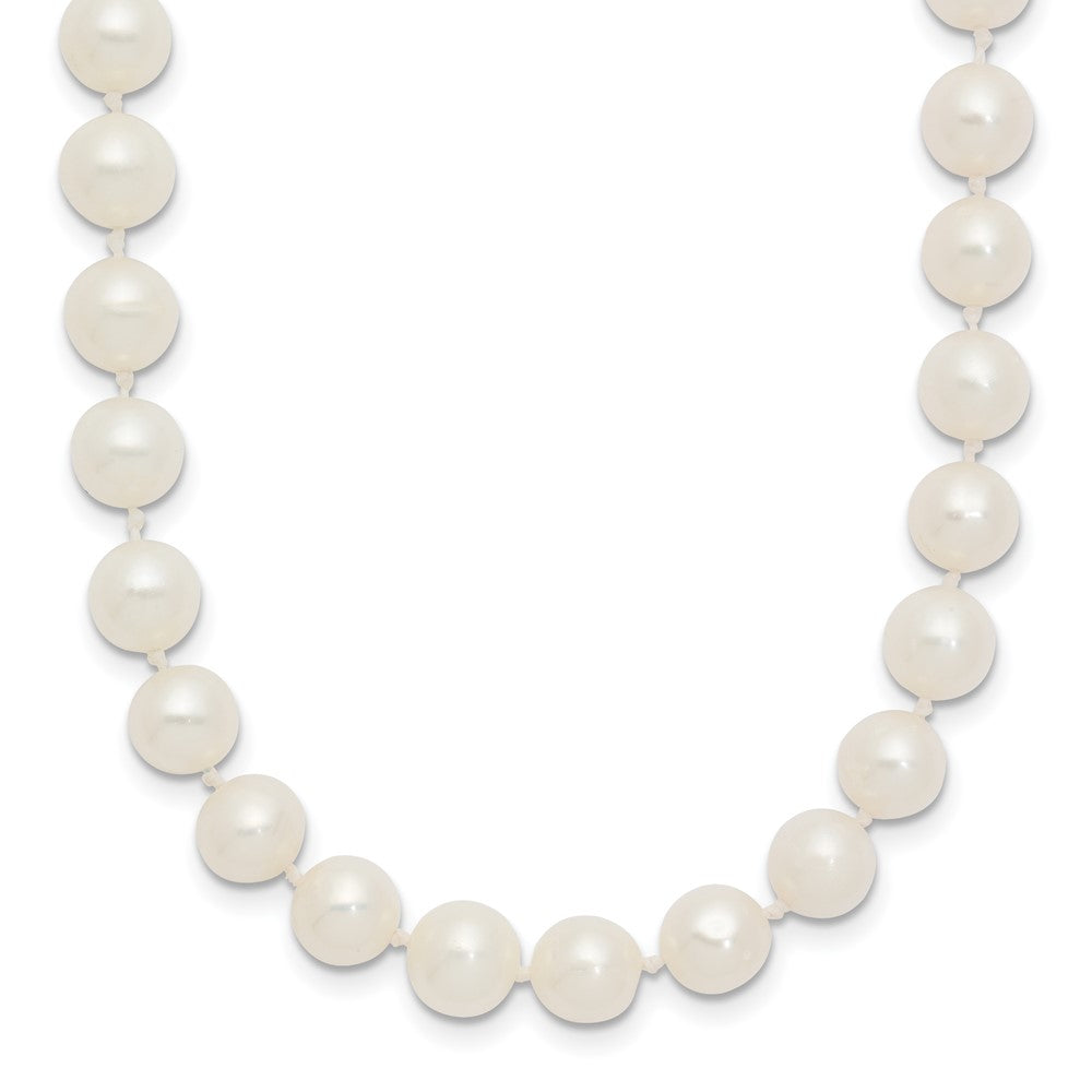 14k 6-7mm White Near-Round Freshwater Cultured Pearl Necklace