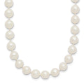 14k 6-7mm White Near-Round Freshwater Cultured Pearl Necklace