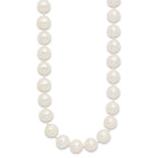 14k 10-11mm White Near-Round Freshwater Cultured Pearl Necklace