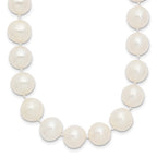 14k 10-11mm White Near-Round Freshwater Cultured Pearl Necklace