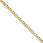 14ky 7.00ctw. Colorless Moissanite 4 Prong Tennis Bracelet