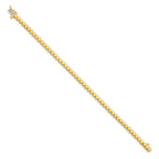 14k Holds 52 Stones up to 2.25mm Round Add-a-Diamond 7 inch Bracelet