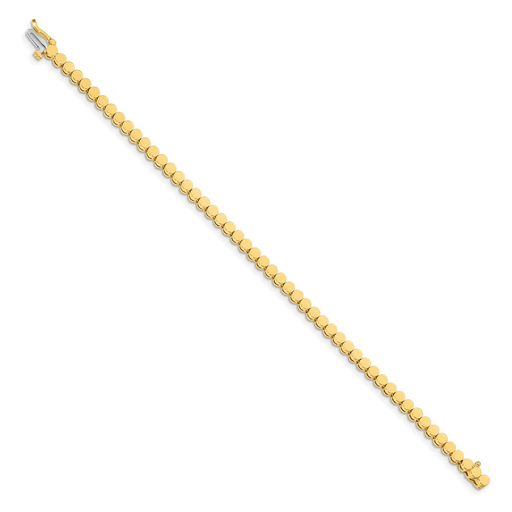 14k Holds 52 Stones up to 2.25mm Round Add-a-Diamond 7 inch Bracelet