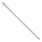 14k White Gold Holds 35 Stones up to 3.5mm Round Add-a-Diamond 7 inch Bracelet
