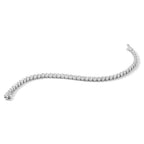 14k White Gold 4 3/4 carat Lab Grown Diamond VS/SI+ G+ Complete Tennis Bracelet