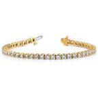 14k Complete 1.25 carat Round VS Diamond 4-prong 7 inch Tennis Bracelet