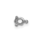 14k White Gold Head Holds up to 2.75mm for X849 Add-a-Diamond 7 inch Bracelet