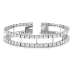 14k White Gold Tennis Jacket Blank