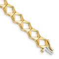14k Holds 19 Stones up to 3.25mm Add-a-Diamond 7 inch Tennis Bracelet
