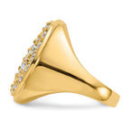 IB Goodman 14k 2 carat VS Diamond Mens Cluster Ring